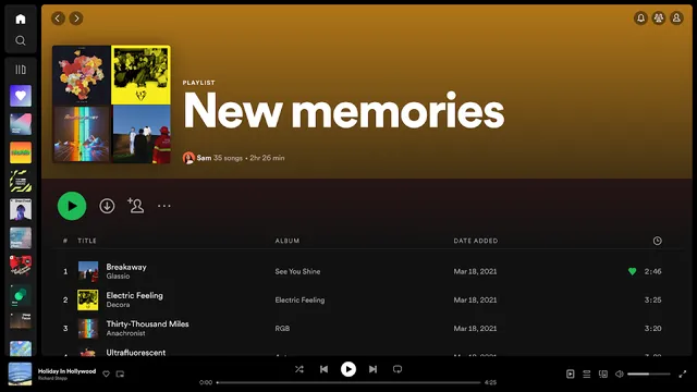 Spotify: Music and Podcasts (Android) screenshot 1